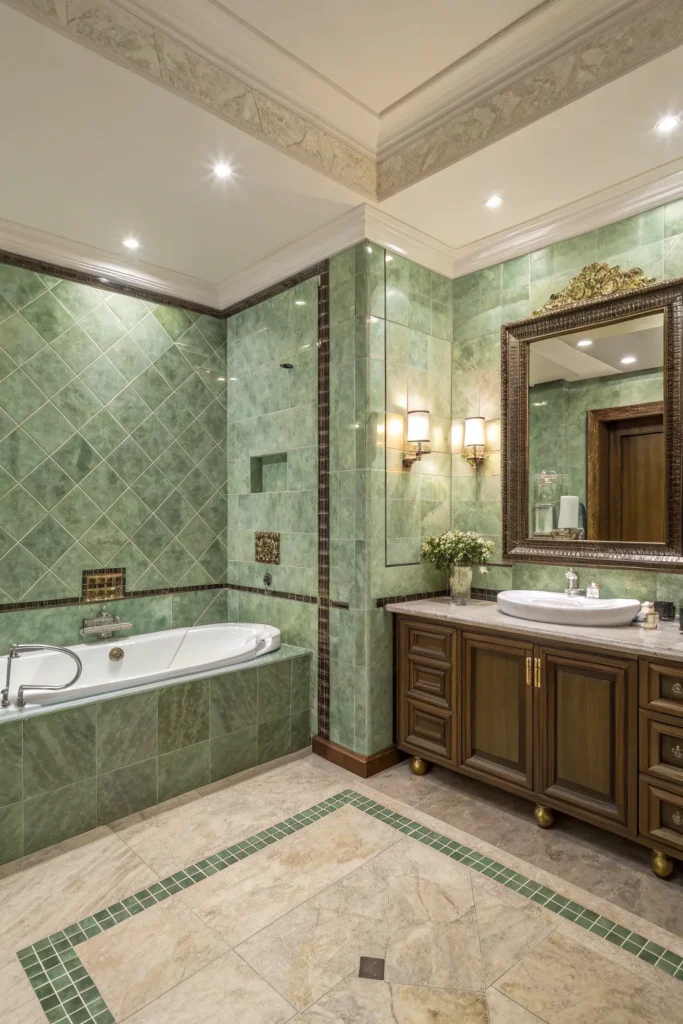15 Sage Green Bathroom Ideas for a Relaxing Space 4 sw 3