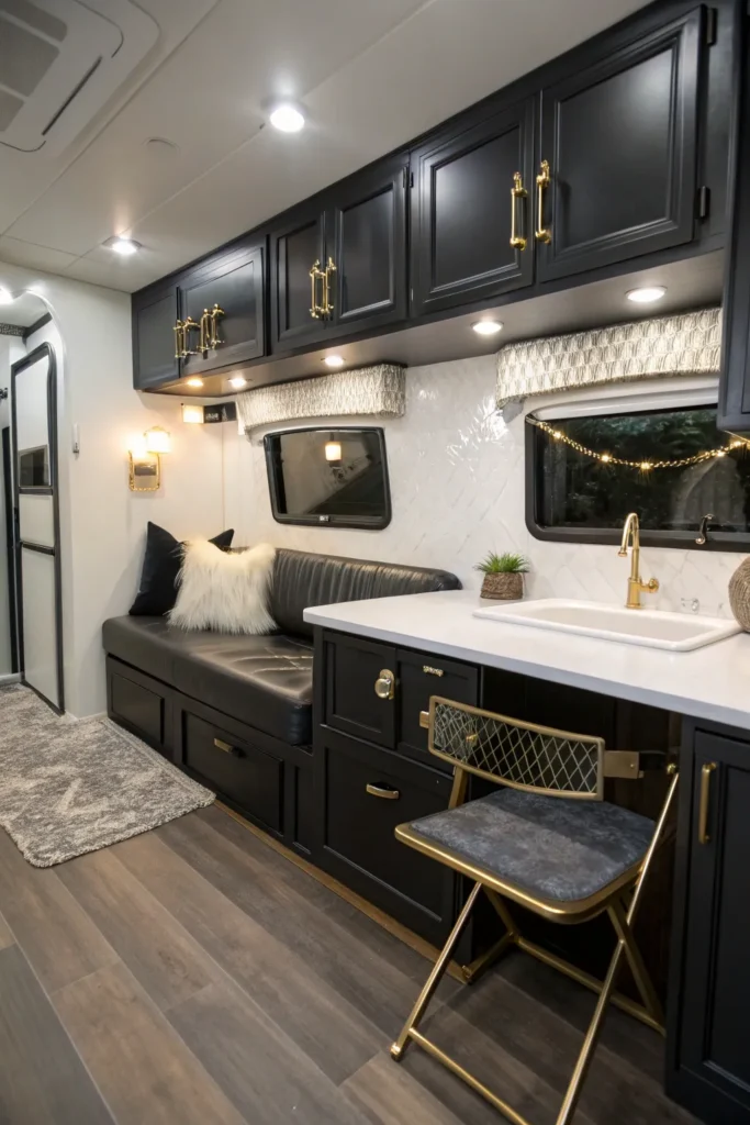15 Inspiring Small Camper Interior Design Ideas 7 tm 7