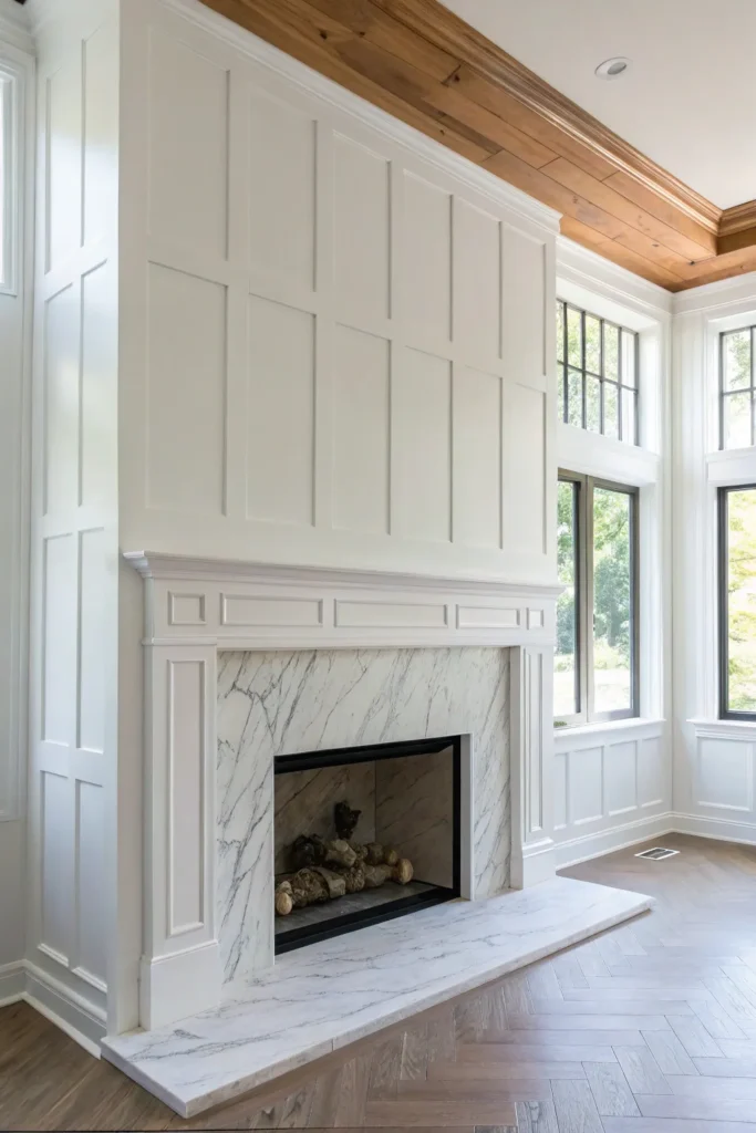 15 Board and Batten Fireplace Ideas for a Stylish Touch 2 we 1