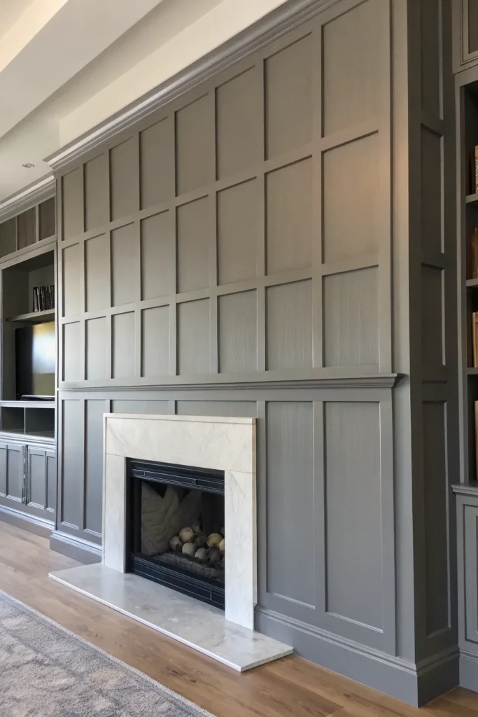 15 Board and Batten Fireplace Ideas for a Stylish Touch 15 we 14