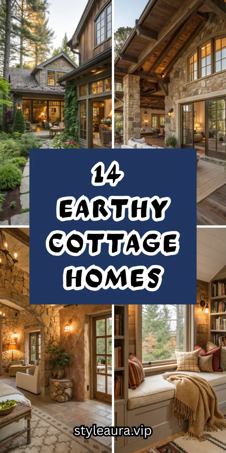 14 Earthy Cottage Homes That Blend Natural Beauty With Modern Comfort 22 14 Earthy Cottage Homes That Blend Natural Beauty With Modern Comfort