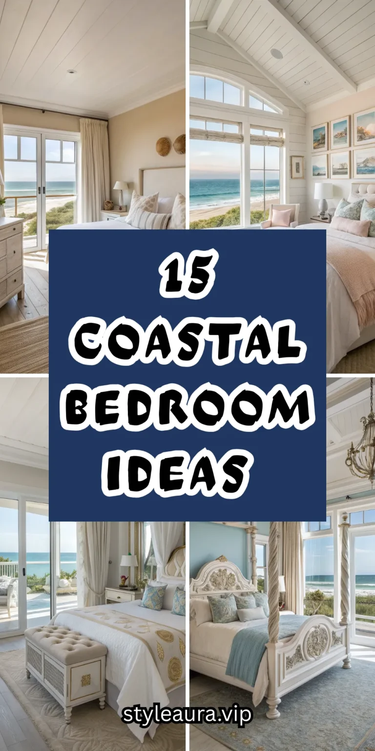 15 Coastal Bedroom Ideas for a Breezy Escape