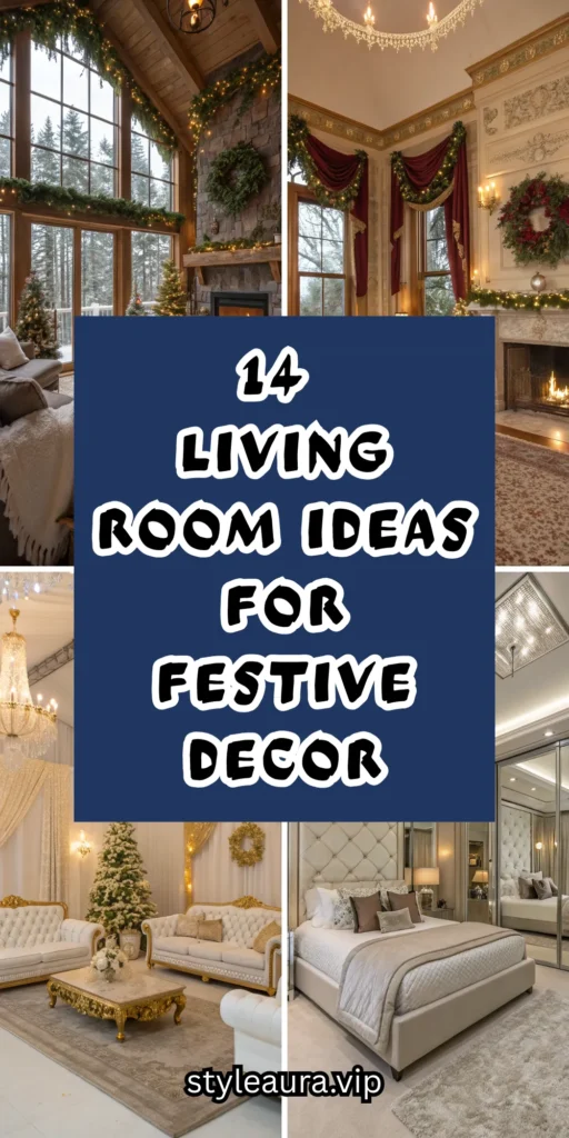 14 Living Room Ideas for Festive Decor 1 10 4 3