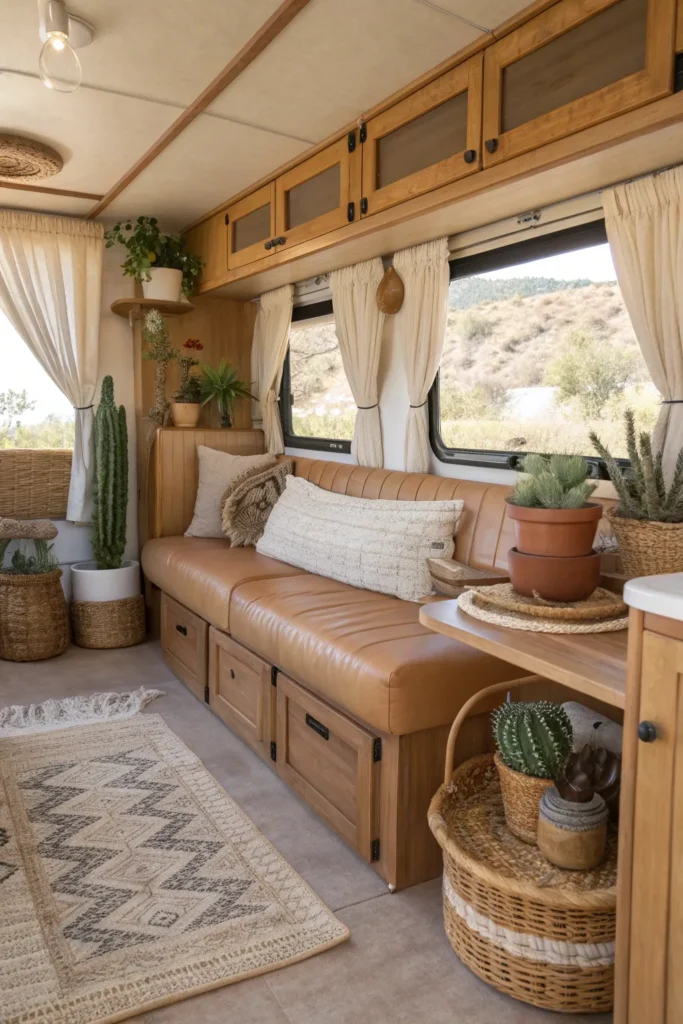 15 Boho Camper Renovation Ideas for a Dreamy Makeover 3 NB2