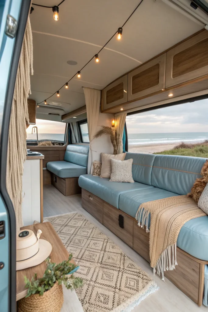 14 Beachcomber-Style Camper Van Makeovers 11 WH 10