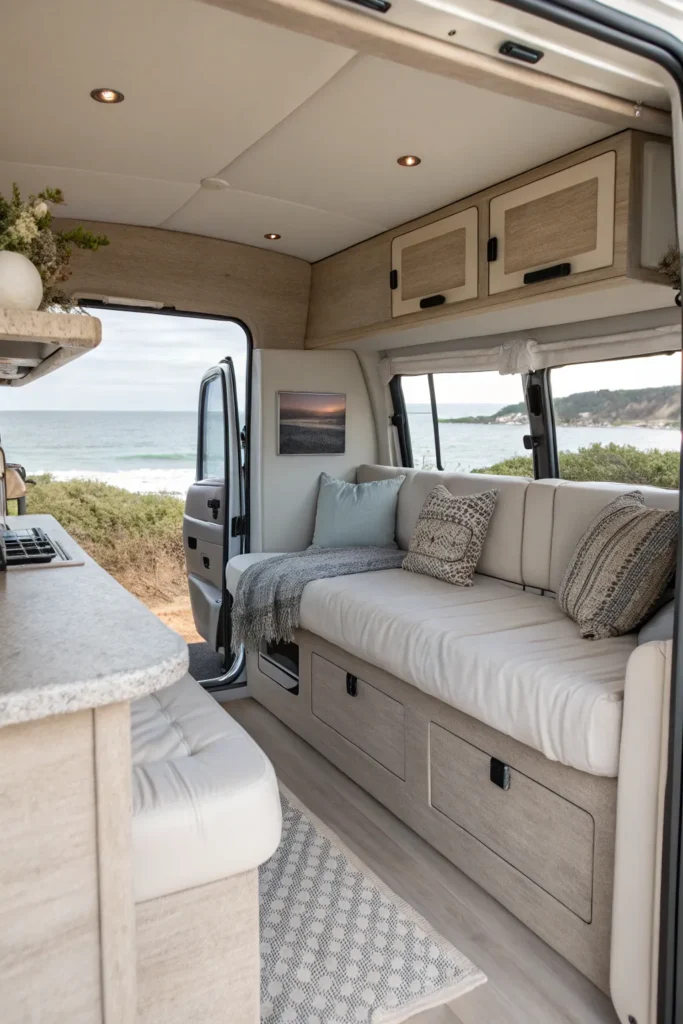 14 Beachcomber-Style Camper Van Makeovers 3 WH 2