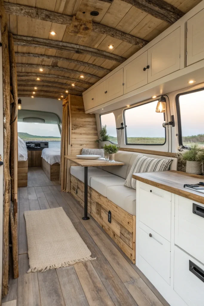 14 Beachcomber-Style Camper Van Makeovers 5 WH 4