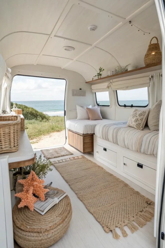 14 Beachcomber-Style Camper Van Makeovers 6 WH 5
