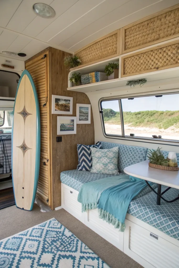 14 Beachcomber-Style Camper Van Makeovers 10 WH 9