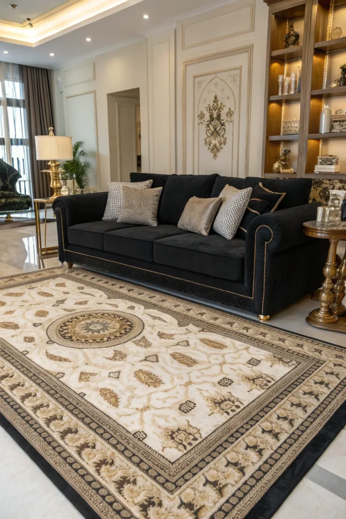 15 Black Couch Living Room Ideas for Modern Style 13 bc 12