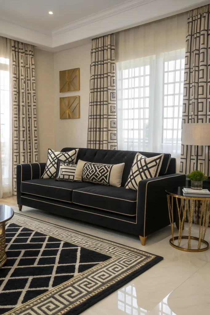 15 Black Couch Living Room Ideas for Modern Style 8 bc 7