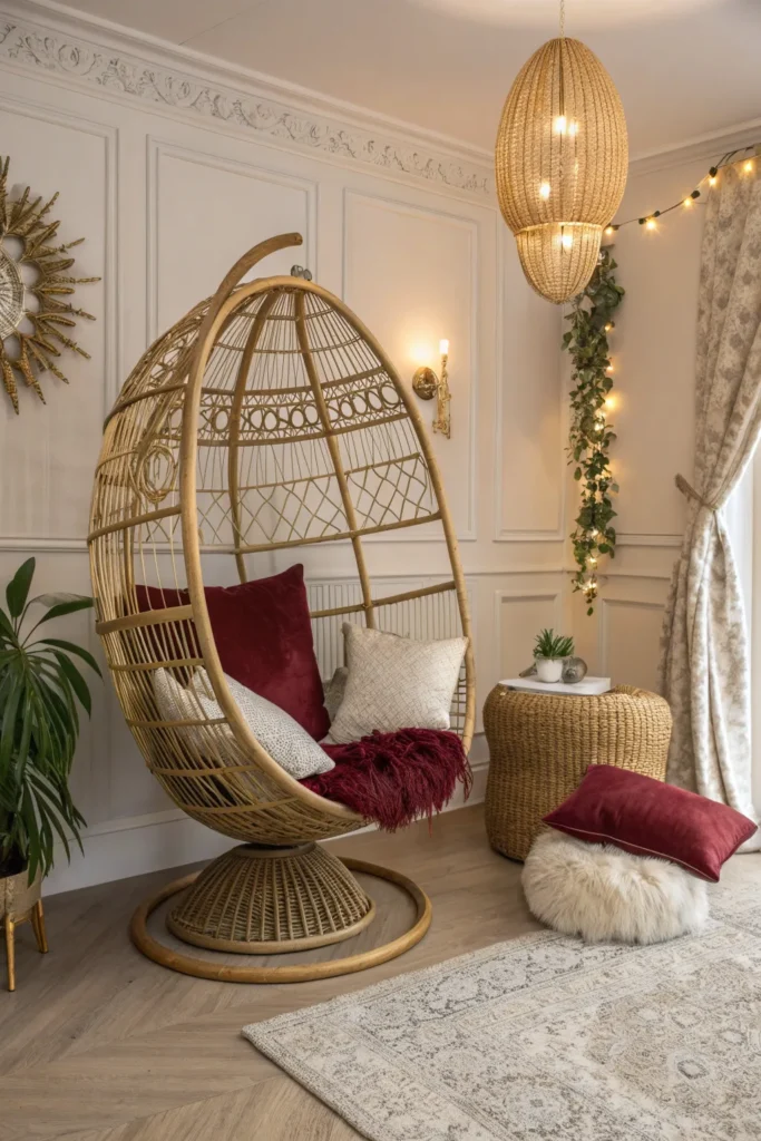 14 Indoor Egg Chair Ideas for Cozy Corners 2 br 1