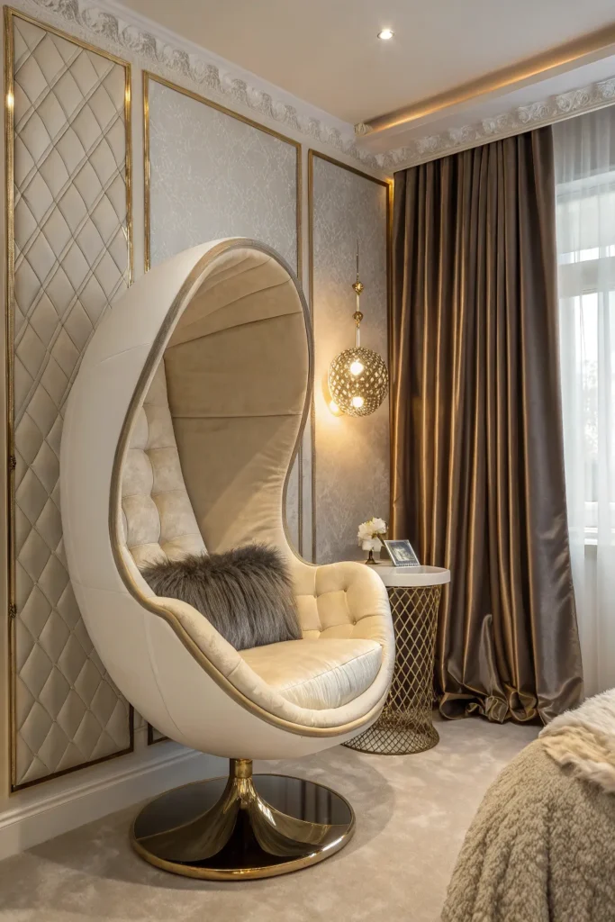 14 Indoor Egg Chair Ideas for Cozy Corners 15 br 14