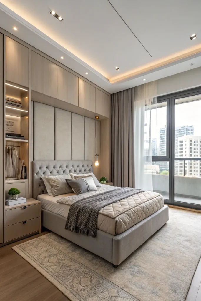 15 Modern Small Bedroom Ideas for Urban Living 2 ca 1