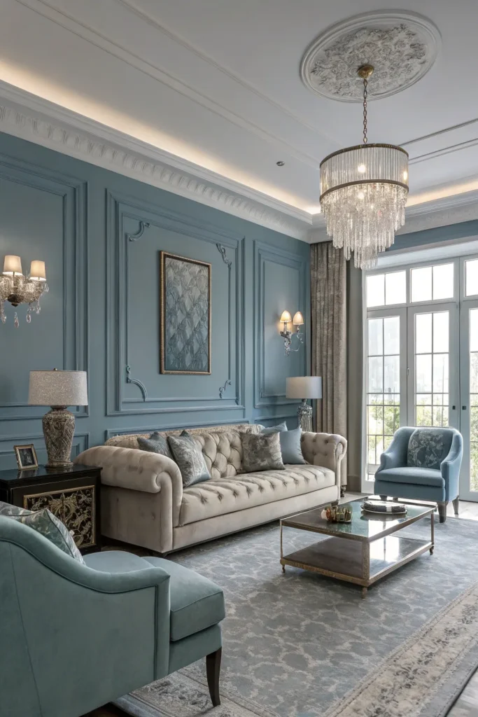 15 Blue and Grey Living Room Ideas for a Calm Palette 15 cb 14