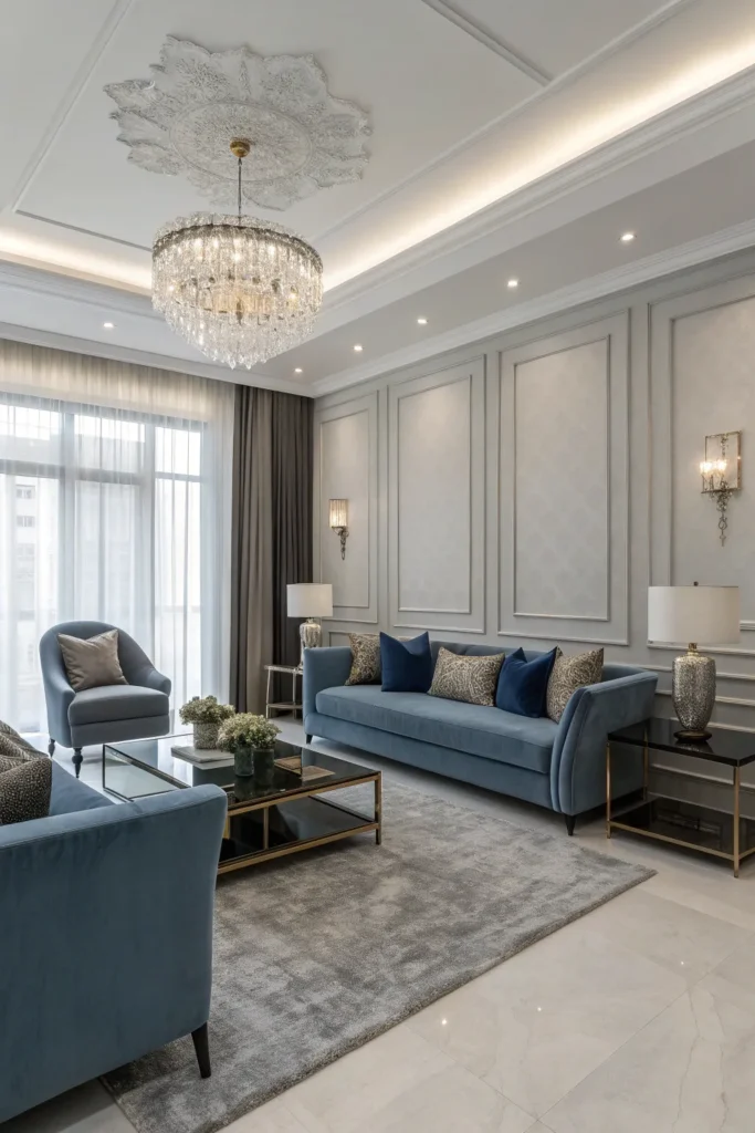 15 Blue and Grey Living Room Ideas for a Calm Palette 3 cb 2