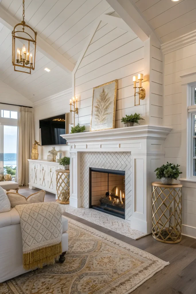 14 Shiplap Fireplace Ideas for a Farmhouse Touch 4 cf 3