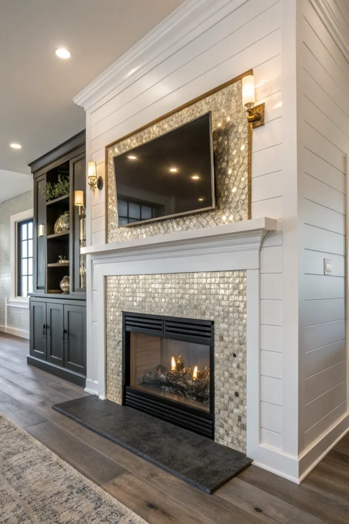 14 Shiplap Fireplace Ideas for a Farmhouse Touch 5 cf 4