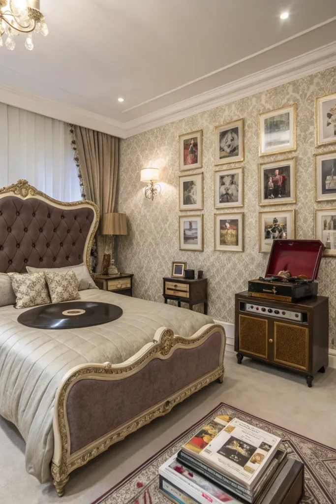 14 Retro Bedroom Ideas for Nostalgic Style 12 cm 11