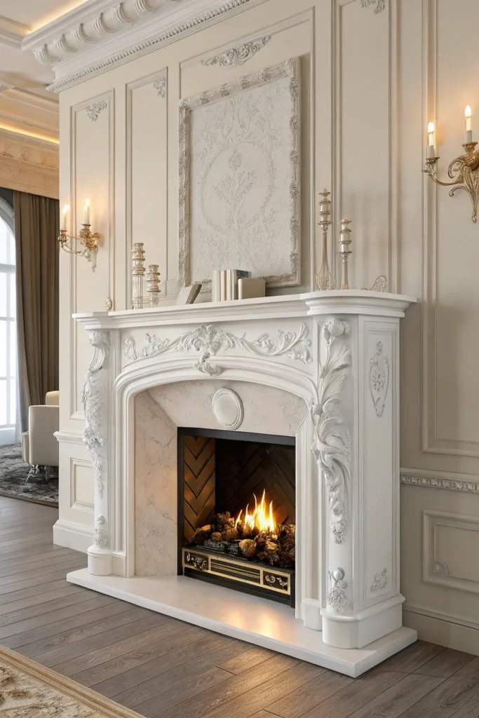 14 Painted Fireplace Ideas for a Fresh Look 2 cw 1 1