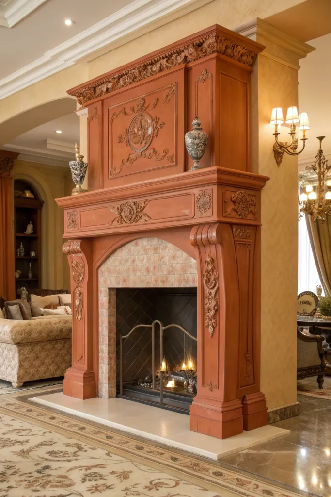 14 Painted Fireplace Ideas for a Fresh Look 11 cw 10 1