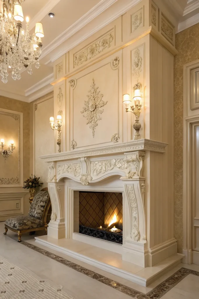 14 Painted Fireplace Ideas for a Fresh Look 13 cw 12 1