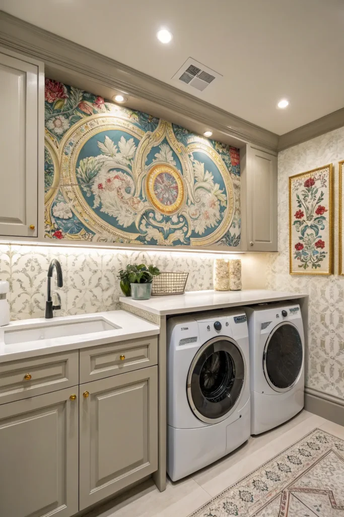 16 Laundry Room Backsplash Ideas for Easy Maintenance 16 cw 15