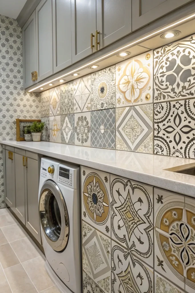 16 Laundry Room Backsplash Ideas for Easy Maintenance 5 cw 4