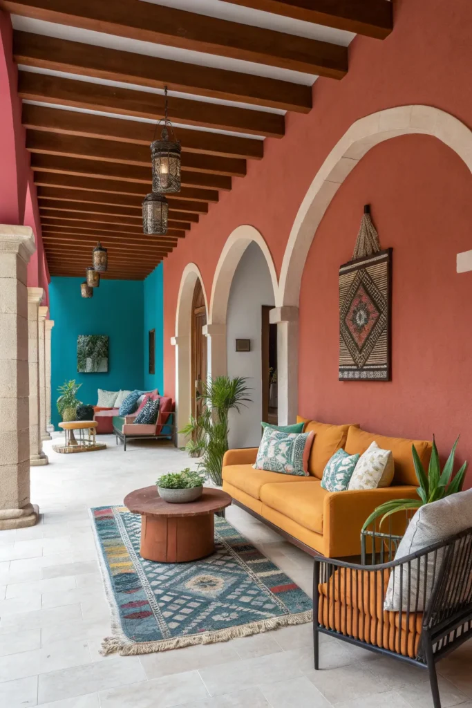 15 Modern Mexican Home Decor Ideas for a Colorful Space 2 ea 1