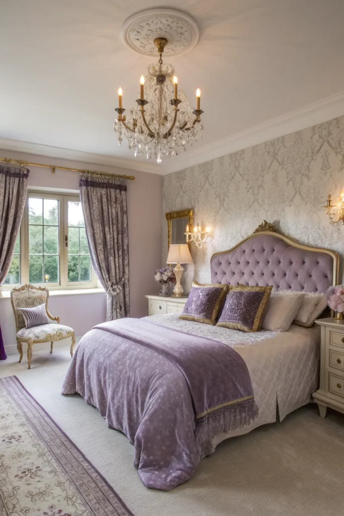 14 Lavender Luxury in an English Country Farmhouse Bedroom 12 ln 11