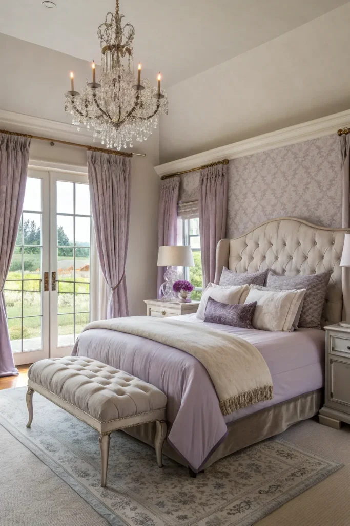 14 Lavender Luxury in an English Country Farmhouse Bedroom 6 ln 5
