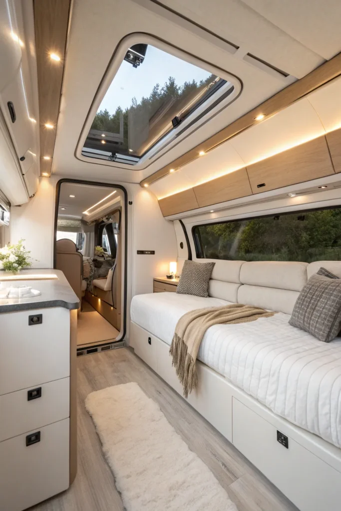 15 Modern Glam Luxe Sprinter Van Conversions for Digital Nomads 13 ls 12