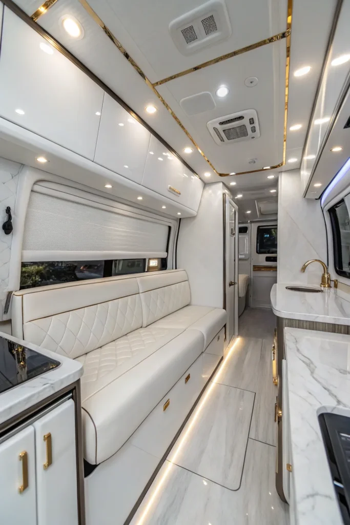 15 Modern Glam Luxe Sprinter Van Conversions for Digital Nomads 15 ls 14