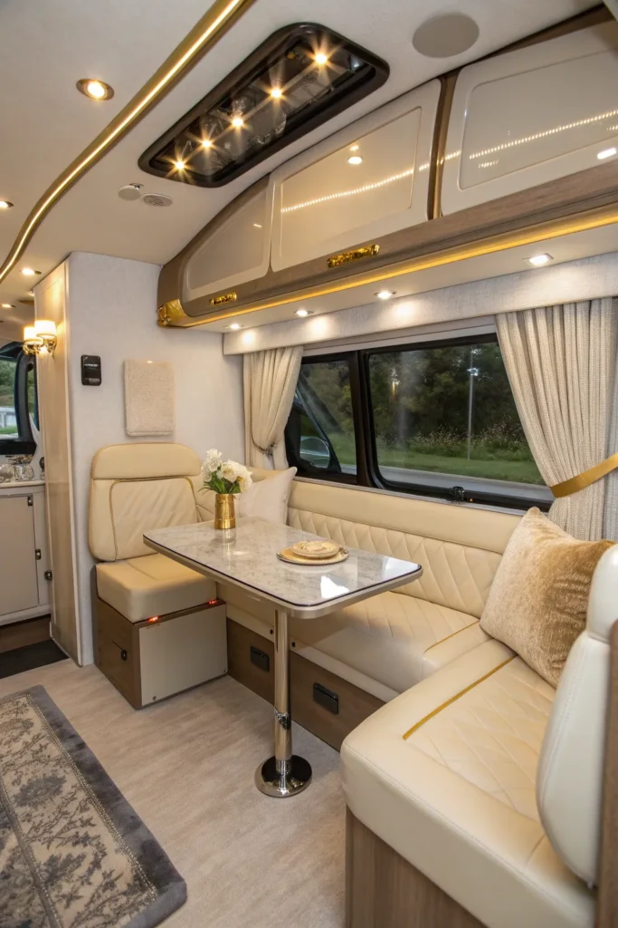 15 Modern Glam Luxe Sprinter Van Conversions for Digital Nomads 3 ls 2