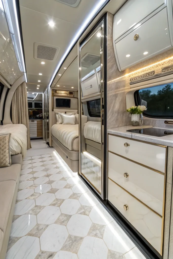 15 Modern Glam Luxe Sprinter Van Conversions for Digital Nomads 10 ls 9