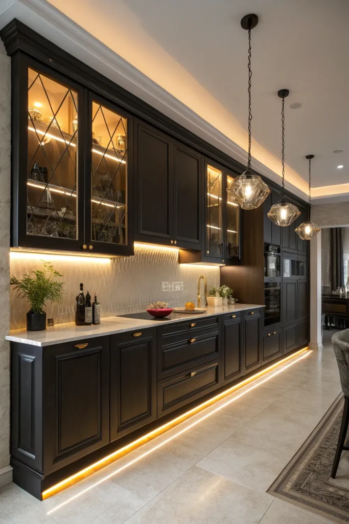 15 Black Kitchen Cabinet Ideas for a Bold Interior 15 mb 14