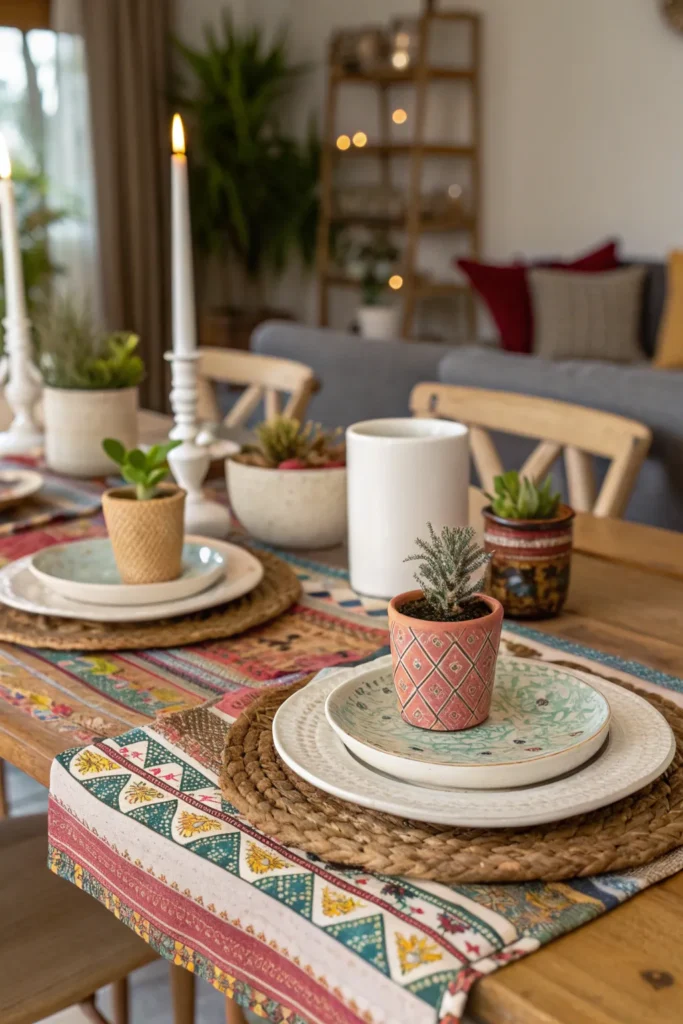 14 Boho Dining Room Ideas for a Relaxed Feel 11 nw 10 1