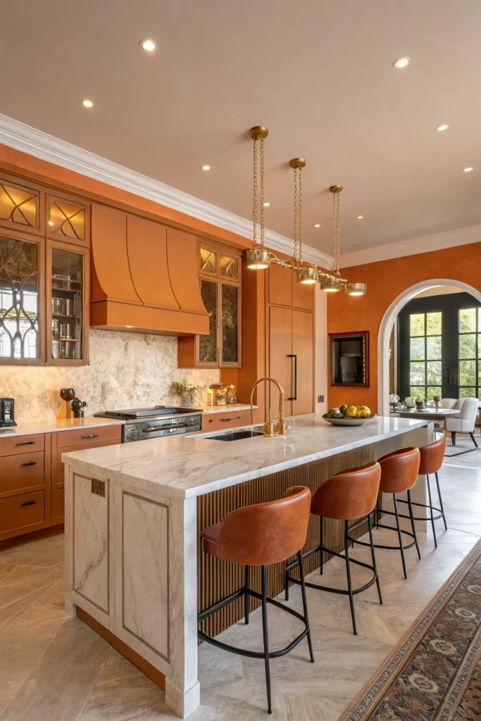 14 Orange Kitchen Ideas for a Cheerful Space 15 tw 14