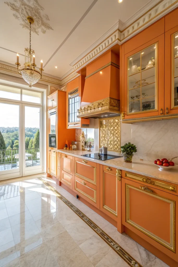 14 Orange Kitchen Ideas for a Cheerful Space 5 tw 4