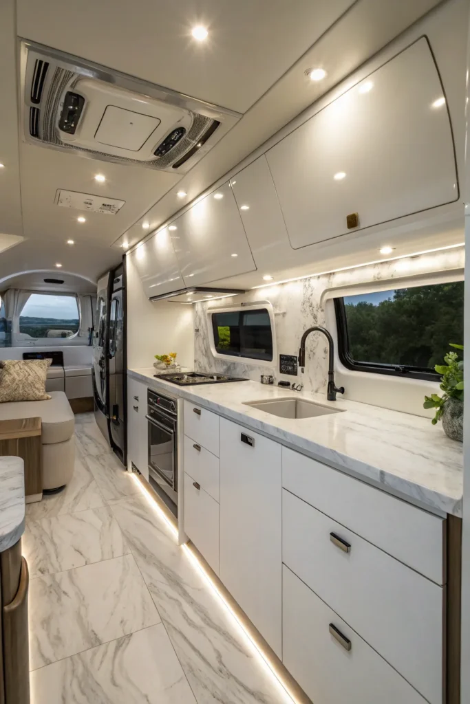 14 Functional and Beautiful Camper Van Kitchen Inspirations 2 zl 1