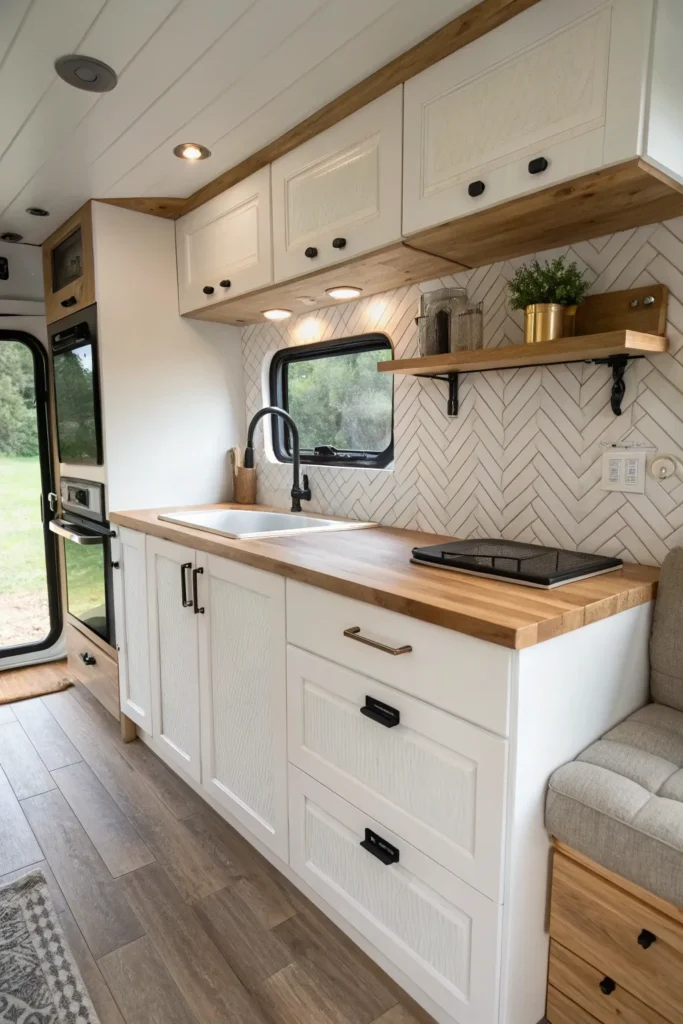 14 Functional and Beautiful Camper Van Kitchen Inspirations 3 zl 2