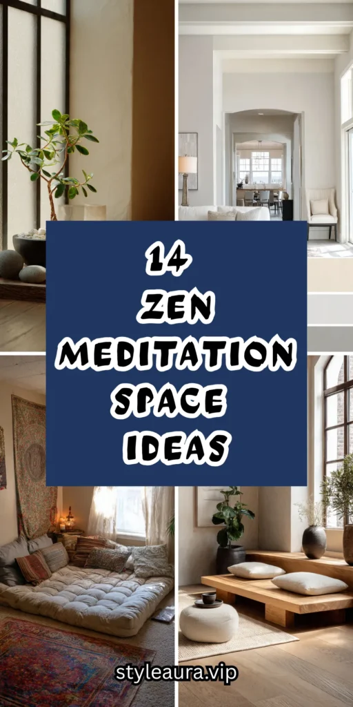 14 Zen Meditation Space Ideas for Stillness 1 10 1 2