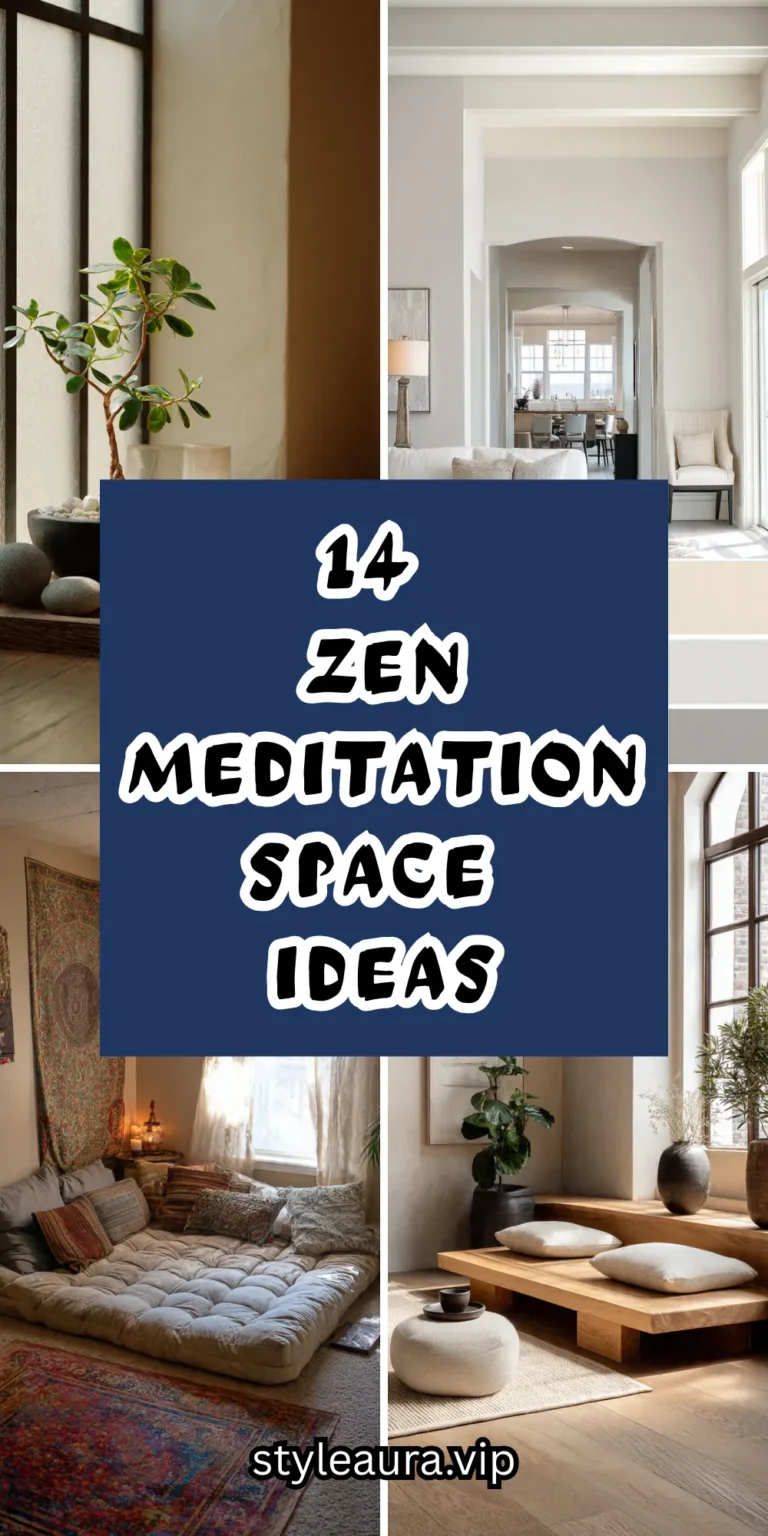 14 Zen Meditation Space Ideas for Stillness 19 14 Zen Meditation Space Ideas for Stillness