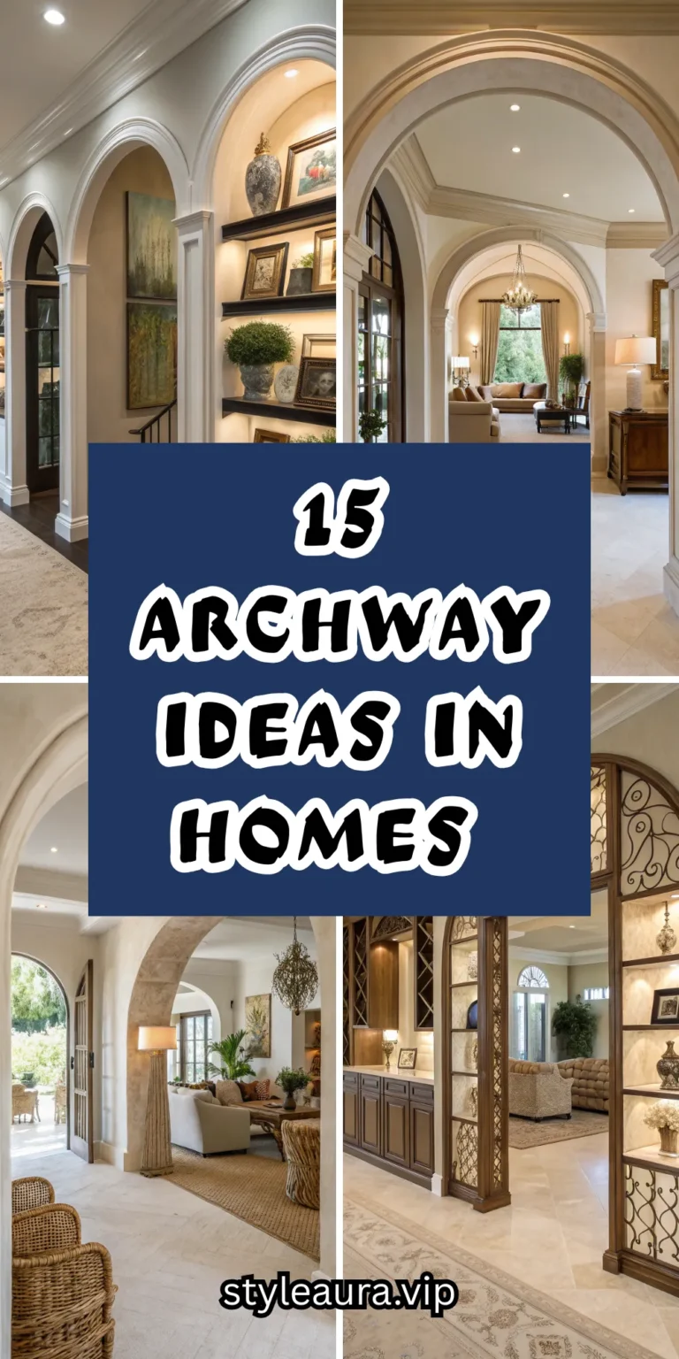 15 Archway Ideas in Homes for Architectural Interest