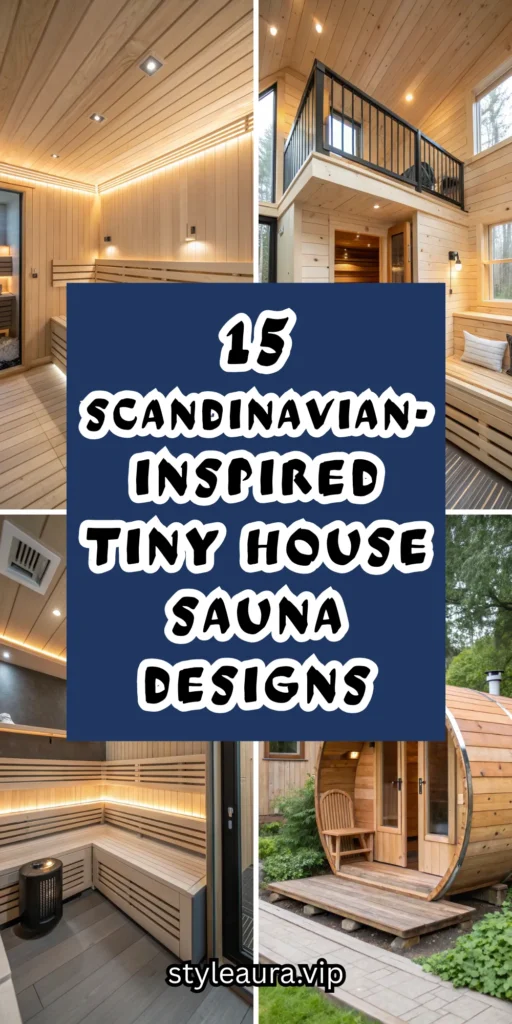 15 Scandinavian-Inspired Tiny House Sauna Designs 1 10 6 1