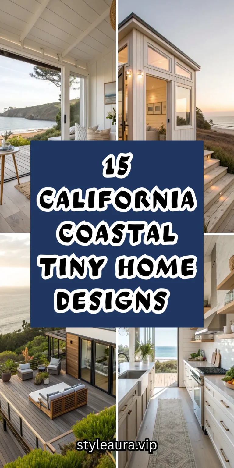 15 California Coastal Tiny Home Designs to Steal