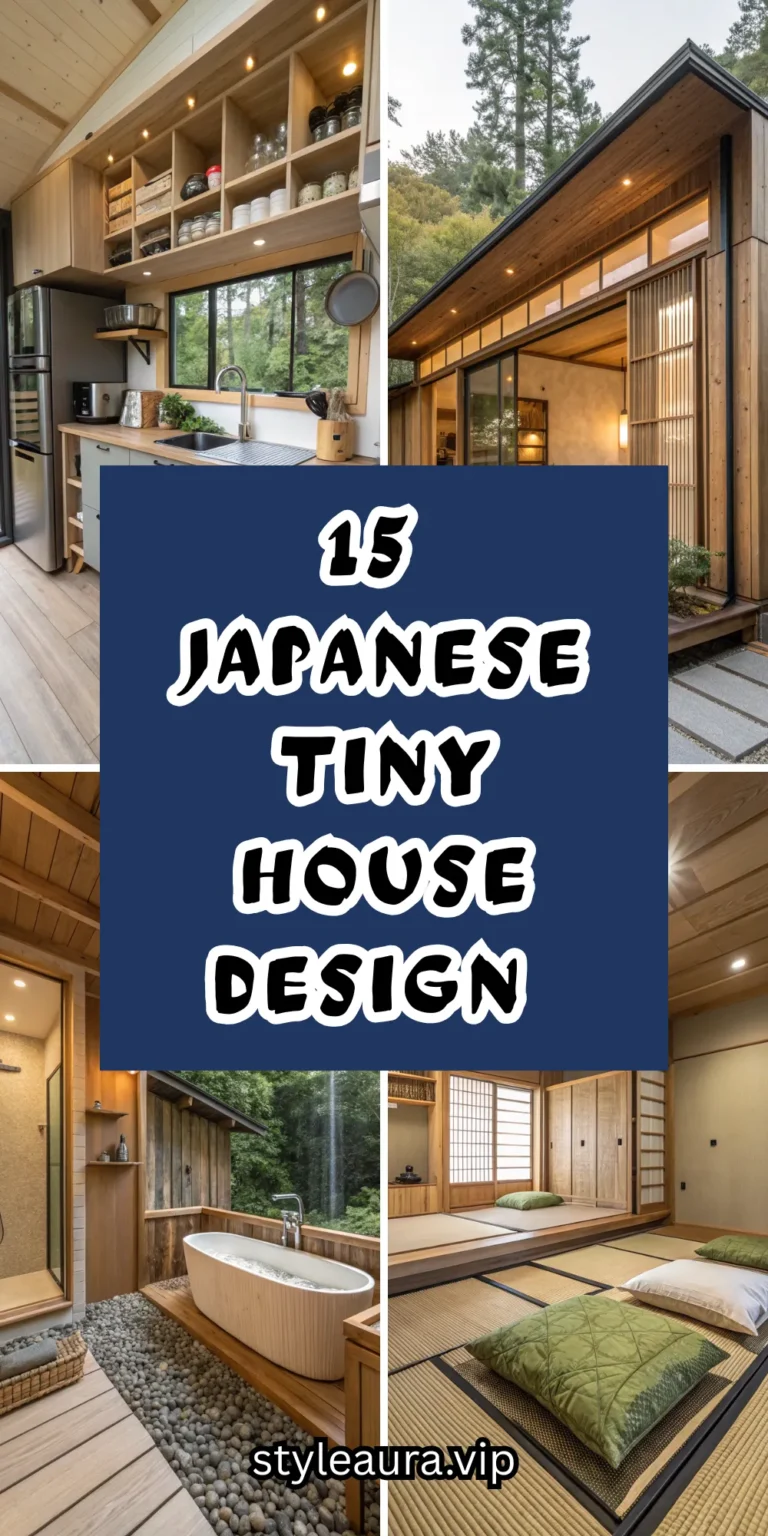 15 Japanese Tiny House Design Inspirations