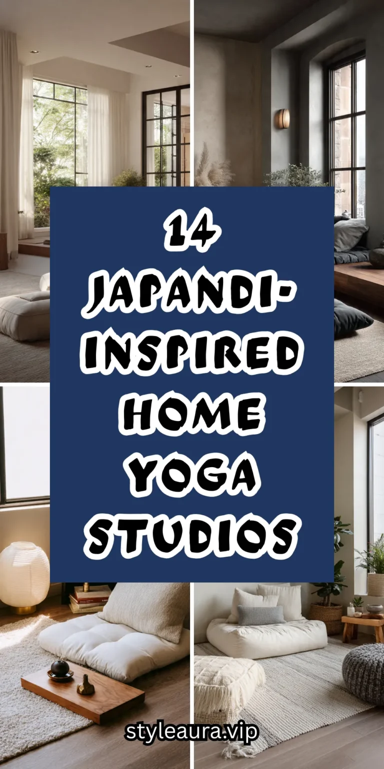 14 Japandi-Inspired Home Yoga Studios 16 14 Japandi-Inspired Home Yoga Studios