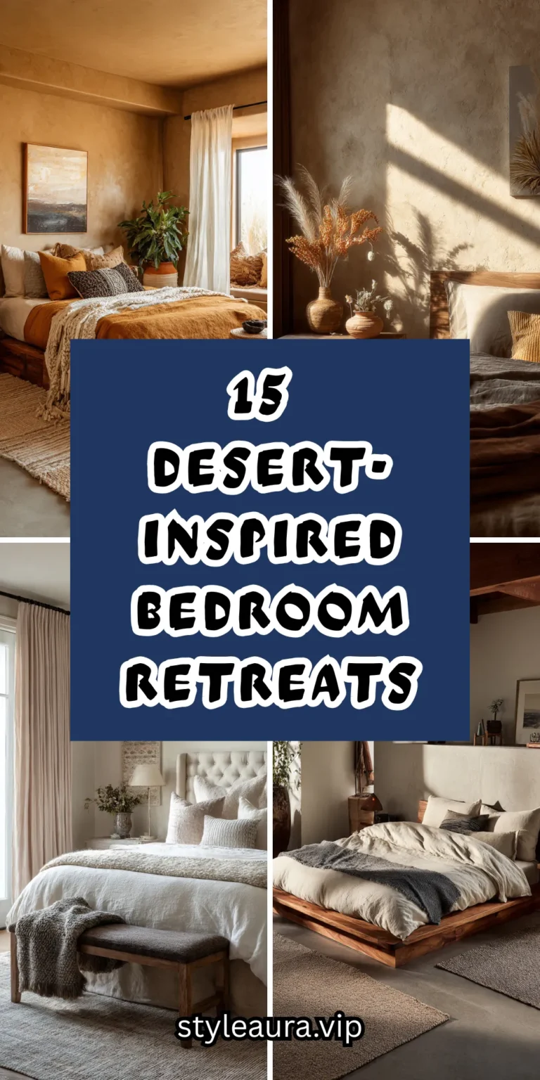 15 Desert-Inspired Bedroom Retreats