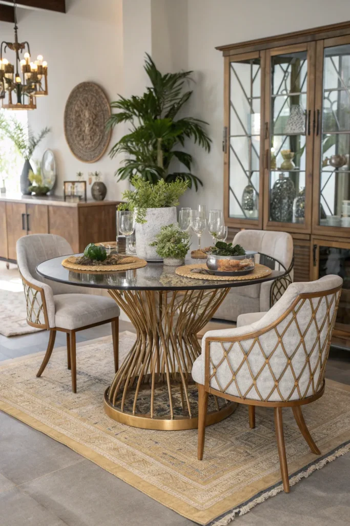 15 Boho Dining Table Styles to Elevate Your Home Décor 16 JL 15